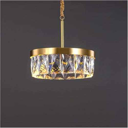 Lampe suspendue d'ambiance en cristal pour illuminer vos repas en salle à manger
