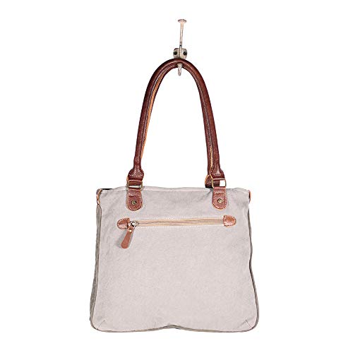 Myra Bags Unwind Canvas, leather & Rug Small Bag S-18883