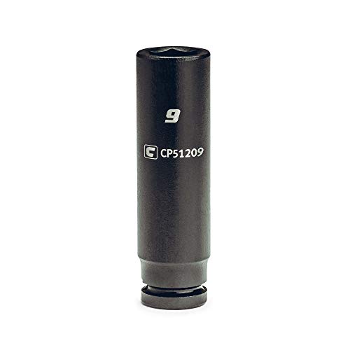 Image of Capri Tools 9 mm Deep Impact Socket, 1 /4-Inch Drive, 6-Point, Metric