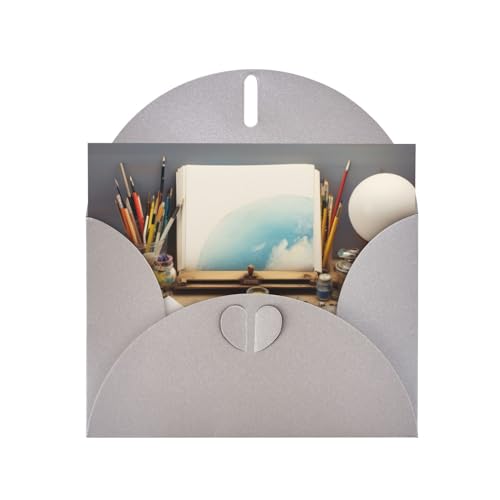 LLaviD Geburtstagskarten kreativer Schreibtisch Bedruckte Blanko-Karten Grußkarte Mit Umschlägen Lustige Dankeskarte Für Alle Anlässe Hochzeit