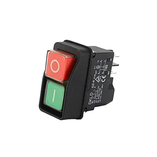 dijiusidy Push Button DZ6 Magnetic Electromagnetic switch Stable Performance Sturdy Safety Switches Blender Home Working, DKLD/DZ-6 Four Leg dijiusidy Push Button DZ6 Magnetic Electromagnetic switch Stable Performance Sturdy Safety Switches Blender Home Working, DKLD/DZ-6 Four Leg