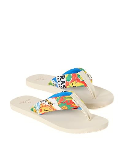 Rip Curl ���f�B�[�X Freedom Bloom�t���V�V�r�[�`�T���_���B, �O���[��, 22.0 cm