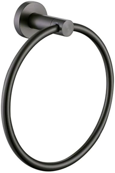 Bathroom Accessories 304 Stainless Steel Towel Rack Towel Shelf Ring Grey Color Toilet Paper Holder Robe Hooks Cloth Hanger Gold,Paper Holder Gold (Towel Ring Grey)