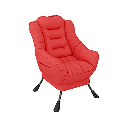 CHANG-Stühle Schlafzimmerstühle, Gewebe Waschbare Sessel Für Wohnzimmer Balkon Wohnzimmer Liegestühle Lernen Lesestühle Für Lounge Gaming Stuhl(Color:#6) Cover