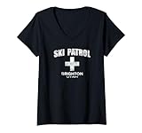 Photo Gallery donna pattuglia da sci ufficiale brighton utah stile vintage maglietta con collo a v Photo Gallery donna pattuglia da sci ufficiale brighton utah stile vintage maglietta con collo a v