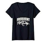 Photo Gallery donna funny fishing fly - fisherman flyer maglietta con collo a v Photo Gallery donna funny fishing fly - fisherman flyer maglietta con collo a v