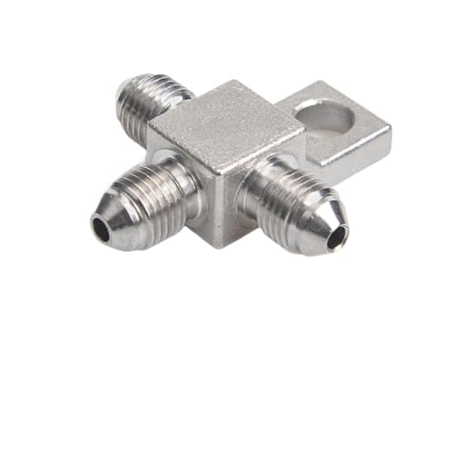 Conector de manguera de freno de 3 vías AN3 contra fugas en sistemas de frenado 2