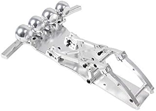 Hockus Accessories 1/5 rc car Gas Metal 5T/5SC CNC Alloy Front Bumper Set for HPI 5T Parts KM ROVAN - (Color: Titanium)