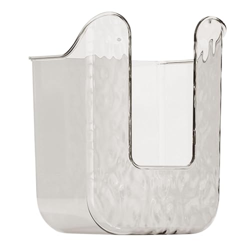 Dispensador de toallitas para montaje en pared, caja dispensadora transparente de toallitas húmedas, caja de almacenamiento de toallitas húmedas para montaje en pared, soporte de toallitas para