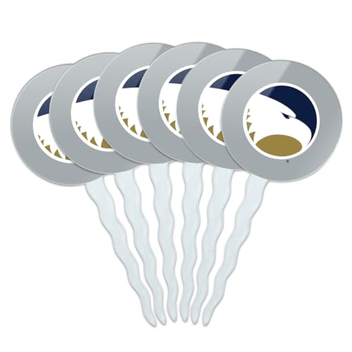 Georgia Southern Primary Logo Cupcake Picks Toppers Decoration Set of 6