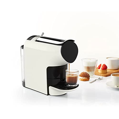 VVHUDA Mini-Espressomaschine – Kapsel-Kaffeemaschine – für das Heimbüro, automatische kleine, intelligente Espresso-Kaffeemaschine mit Mehreren Geschmacksrichtungen in Lebensmittelqualität small Gift