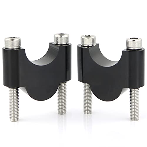 Rehausseur de guidon 22mm Ducati Monster 750 800 finition noire aluminium standard
