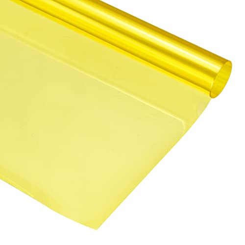 Filtre papier polyester jaune MECCANIXITY 40x50 cm lot de 4 pour lumière frontale