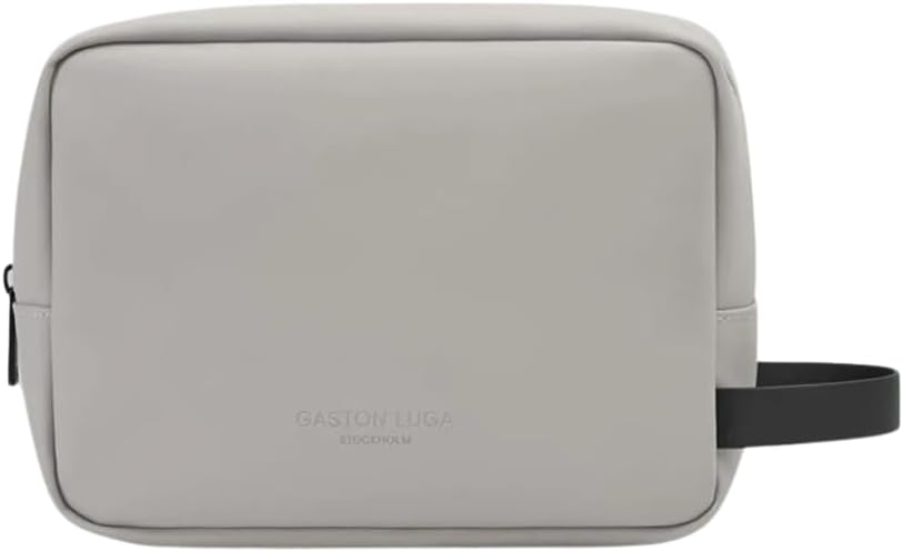 Gaston Luga Splash Toiletry Bag, Splash Toiletry Bag, Pouch, Gadget Pouch, Makeup Pouch, Cosmetic Pouch, Travel, Accessory Case, Waterproof, Genuine Product in Japan, Beige (Taupe), contemporary