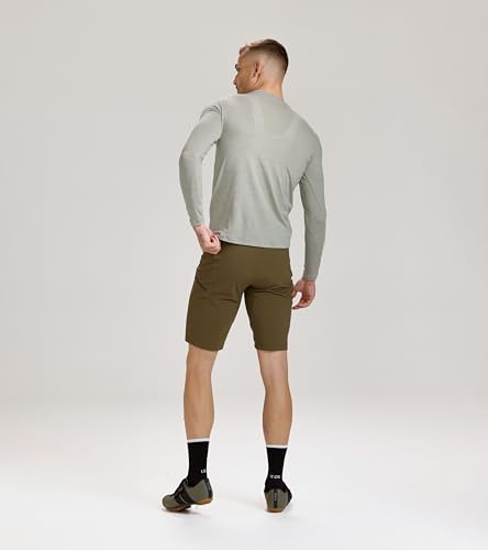 ARC Men's Merino Long Sleeve T-Shirt | Italian Merino Blend Cycling Top | Fast Wicking, Temperature Regulating | S-XL 7