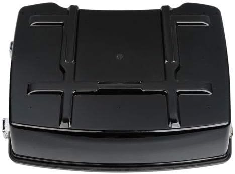 Miniatura 5 de TCMT Juego de baúl de 10.7 pulgadas para Harley Touring Tour Pak Road King Road Glide Street Glide Electra Glide 1997-2013 (cierres cromados)