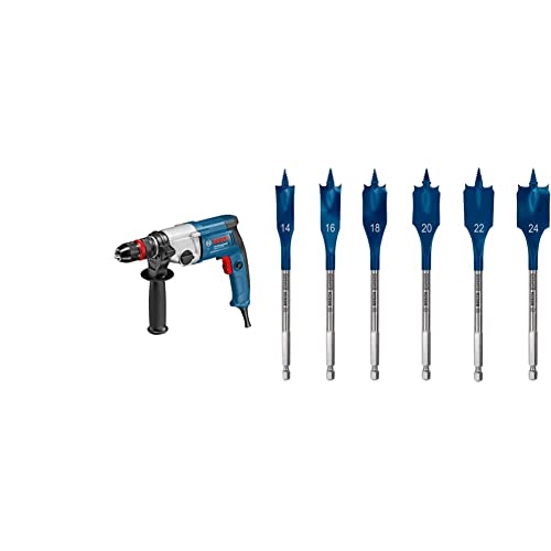 Bosch Professional Bohrmaschine GBM 13-2 RE – 750 Watt, 2-Gang, Bis 13 Mm In Stahl, Inkl. Zubehör