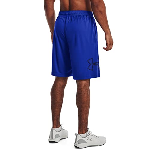 Image of Under Armour Men's Tech Graphic 10 inch Shorts, (486) Versa Blue / / Black, 4X-Large Tall