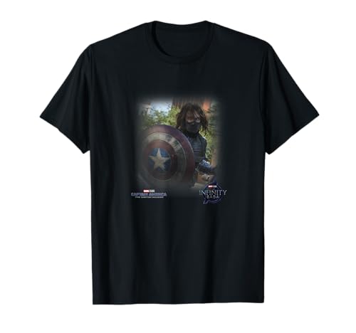 Winter Soldier Portrait T-Shirt Marvel : fini les imprimés geek qui s'effacent