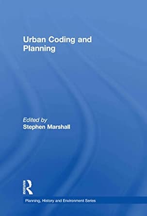 Urban Coding and Planning book cover