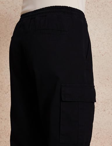Image of Amazon Brand - Symbol Men's Regular Fit Cargo Trouser (Elasticated Waistband | 100% Cotton | Pants)