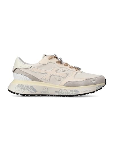 Premiata Sneakers Graue Creme - 4
