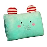 Cuscino per bambini in peluche a forma di cartone animato, scaldamani per pisolino, debole eroe, classe 1, cuscino non elettrico, essenziale da viaggio, idea regalo (multicolore) immagine