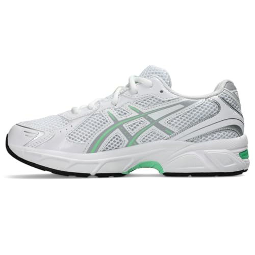 ASICS Kid's GEL-1130 Grade School Sportstyle Shoes, 3.5, White/Piedmont Grey4