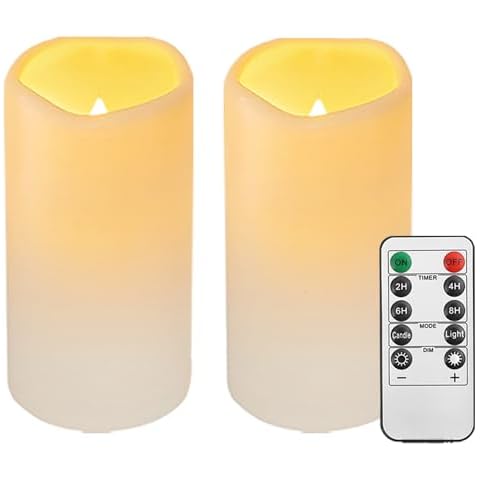 Biyanuo Flameless Outdoor Candles Cover