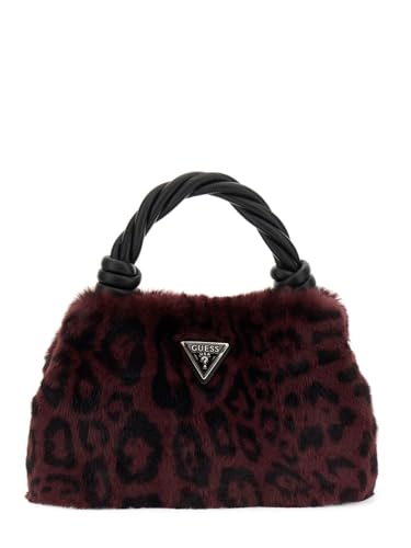 GUESS sac à épaule bandoulière sac à main Shaida Top Handle Crossbody Bag Wine Leo bordeaux