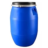 プラスチックバケツ 蓋付き発酵用バケツ フランジバレル 貯水タンク シーリングドラム かがくタンク (Size : 25L)