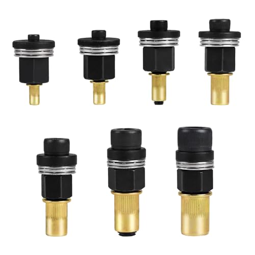 MIGUBIGU 7 Stück Handnietwerkzeug Set M3-M4-M5-M6-M8-M10-M12, Nietenzange Nietmuttern, Hand Nietmuttern Werkzeug, für Nieten und Befestigung, Kohlenstoffstahl, mit Aufbewahrungsbox