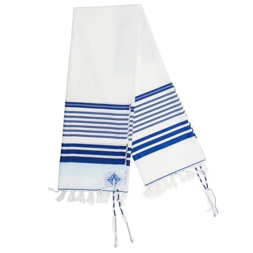 Messianic Tallit Prayer Shawl for Men & Women, Jewish Prayer Shawl Easter Prayer Scarf Jewish Gifts