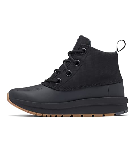 Columbia Moritza Shield wasserdichte Schneestiefel für Damen, Schwarz (Black x Graphite), 43 EU