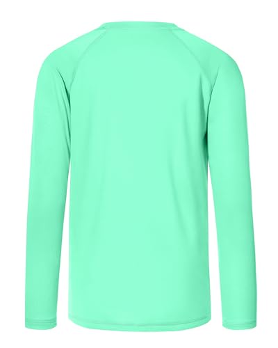 Image of Boys UPF 50+ Swim Shirt Long Sleeve, 1 or 2 Pack Rash Guard Tops