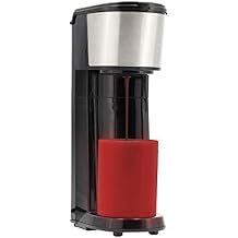 Kitchen Ideas Single Serve Coffee Maker, Fast Fresh & Easy Brewing Stainless Steel