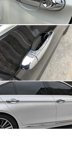 Garnitures De Poignées De Porte Extérieures Peugeot 108 cache-rayures Style 1 - 4