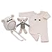 EUBUY Baby Photography Prop Outfits Set, Cute Animals Newborn Jumpsuit + Hat + Cute Doll Baby Costume Set