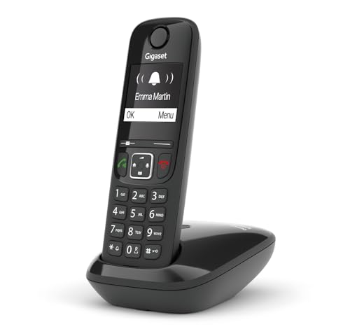 Gigaset AS690 - Teléfono DECT inalámbrico - Gran Pantalla Gráfica - Calidad de audio superior -...
