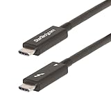 StarTech.com Thunderbolt 4ケーブル 2m 8K60Hz A40G2MB-TB4-CABLE
