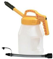 FDS-KIT-2-STR-Y Fluid Defense Systems Fluid Defense 2 Liter Oil Drum Kit w/Stretch Spout Lid & Hose Extension-YELLOW