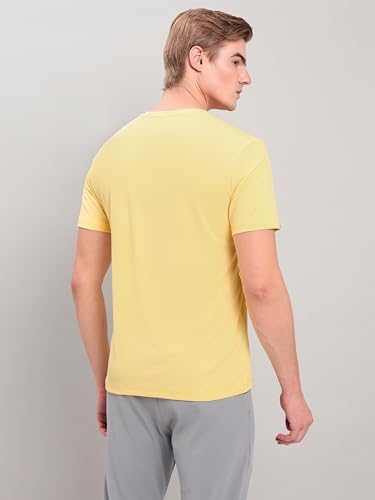 Image of TECHNOSPORT Men's Polyester Regular Fit T-Shirt