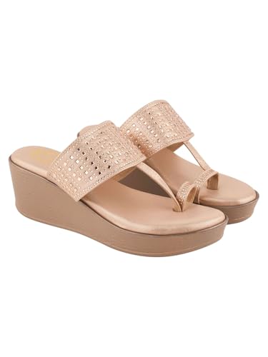 Image of Shoetopia Classic Heeled Kolhapuri For Women & Girls