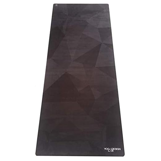 ASDASD Tappetino Yoga per pendolari 1 5mm | Asciugamano Pieghevole Antiscivolo Pieghevole Lavabile in Lavatrice | con Tracolla-Geo Night