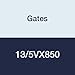 Gates 13/5VX850 Super HC Molded Notch Powerband Belt, 5VX Section, 8-1/8" Overall Width, 35/64" Height, 85.0" Belt Outside Circumference