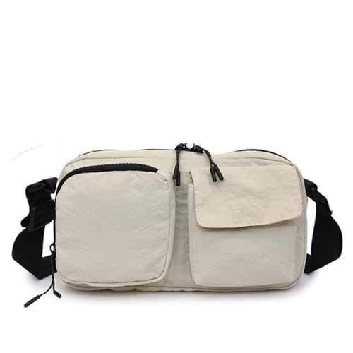 Image of Small Nylon Crossbody Bags for Women Men With Drawstring Cell Phone Purse Wallet Handbags with Inner Compartments