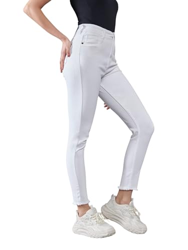 Image of Dolce Crudo Distressed High Rise Skinny Jeans for Women