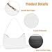 Imagen de BSBUY Bolso Blanco Mujer, Bolso de Hombro Mujer