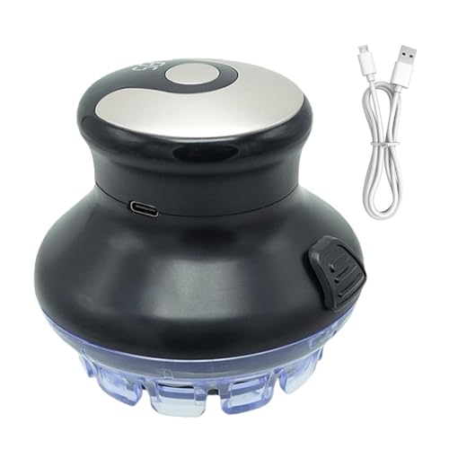 Recortadora de pelo con cuchilla giratoria: máquina cortadora de cabello inalámbrica a prueba de agua, kit de afeitado recargable compacto con pantalla LED | Herramienta cuidado personal para barba