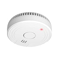 Elro FS1801 Rivelatore di fumo, Conforme alla norma europea EN14604, Sensore da 10 anni, Bianco